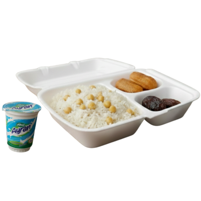 Nohutlu Pilav – Tulumba – Hurma – Ayran
